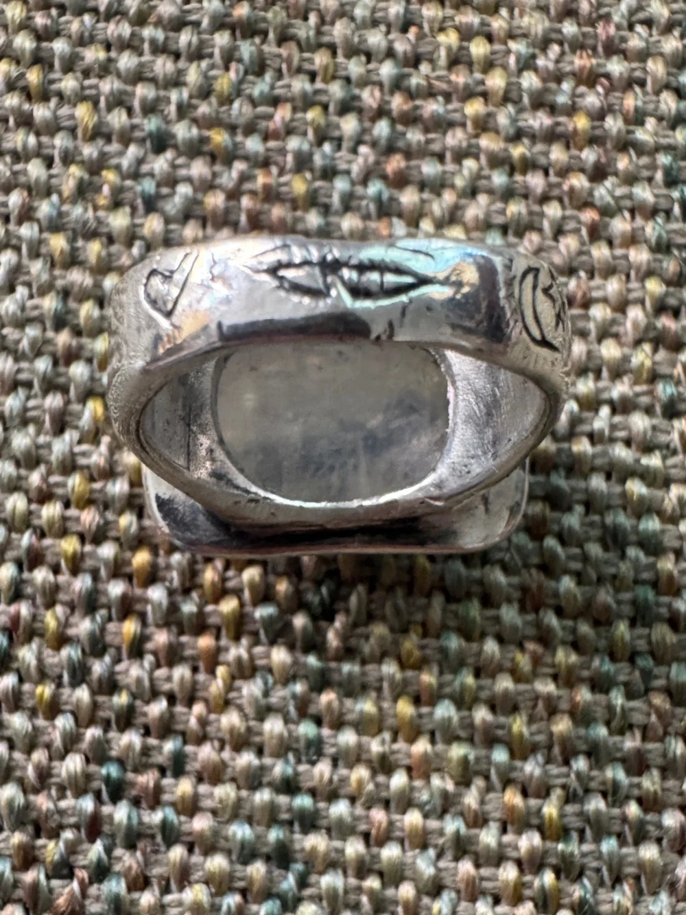 Jesus Maharry Magical Moon Stone Ring Size 8